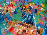Leroy Neiman High Stakes Blackjack Vegas