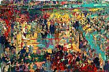 Leroy Neiman Introduction of The Champions at Madison Square Garden
