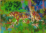 Leroy Neiman Jaguar Family