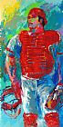 Leroy Neiman Johnny Bench, The Catcher