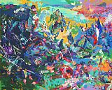 Leroy Neiman Napoleon at Waterloo