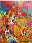 Leroy Neiman Olympic Basketball