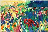 Leroy Neiman Paddock at Chantilly