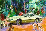 Leroy Neiman Rendezvous a La Corvette