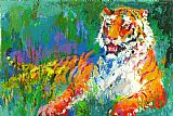 Leroy Neiman Resting Tiger