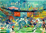 Leroy Neiman Superbowl Xxviii, Georgia Dome