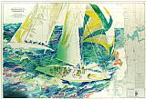 Leroy Neiman The America's Cup Australia