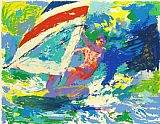 Leroy Neiman Wind Surfing