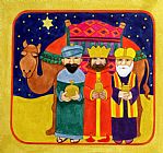 Linda Benton Three Kings And Camel