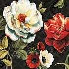 Lisa Audit Floral Story Iv on Black