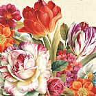 Lisa Audit Garden View Tossed painting