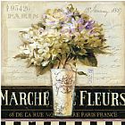 Lisa Audit Marche De Fleurs painting