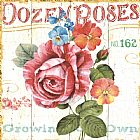 Lisa Audit Rose Garden II painting