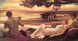 The Lord of Burleigh Paintings and Prints - Idyll by Lord Frederick Leighton