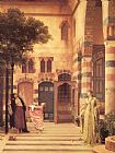 The Lord of Burleigh Paintings and Prints - Old Damascus Jew's Quarter by Lord Frederick Leighton