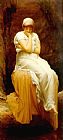 The Lord of Burleigh Paintings and Prints - Solitude by Lord Frederick Leighton
