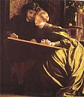 The Lord of Burleigh Paintings and Prints - The Painter's Honeymoon by Lord Frederick Leighton