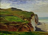 Louis Eugene Gabriel Isabey Cliffs