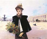 Louise Abbema April Morning, Place De La Concorde