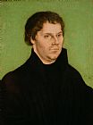 Martin Prints - Portrait of Martin Luther by Lucas Cranach the Elder