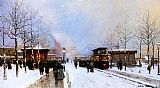 Luigi Loir Paris in Winter