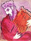 Marc Chagall Bible David a La Harpe