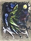 Eden Prints - Cl L Ange Survolant La Foret D Eden by Marc Chagall