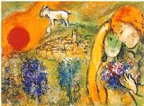 Marc Chagall Liebende in Vence