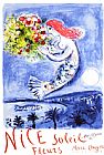 Marc Chagall Nice Soleil Fleurs