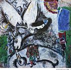 Circus Paintings - The Big Circus 1968 by Marc Chagall