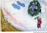Marc Chagall The Carnival Scene II of The Ballet Aleko 1942 painting