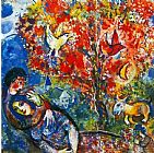 Marc Chagall The Enamoured