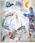 Marc Chagall The Large Gray Circus 1975 painting