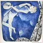 Marc Chagall The Painter to The Moon 1917 painting