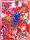 Marc Chagall The Red Flowers