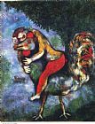 Marc Chagall The Rooster 1929 painting