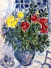 Marc Chagall Vase De Fleurs