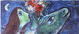 Marc Chagall Woman with Green Donkey