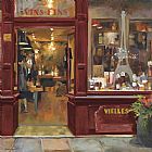 Marilyn Hageman Parisian Wine Shop Red Crop