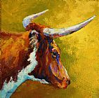 Marion Rose A Couple Of Pointers - Longhorn Steer