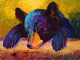 Marion Rose Chasing Bugs - Black Bear Cub