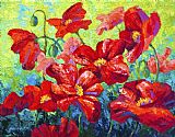 Marion Rose Field Of Red Poppies II