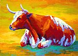 Marion Rose Longhorn Cow