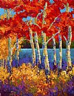 Marion Rose Red Birches