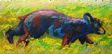 Marion Rose Running Free - Black Bear Cub