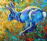 Marion Rose Running Hare