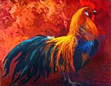 Marion Rose Strutting His Stuff - Rooster