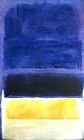 Mark Rothko Untitled Blue Dark Blue Yellow