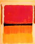 Mark Rothko Untitled Violet Black Orange Yellow on White And Red 1949