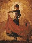 Mark Spain Flamenco I painting